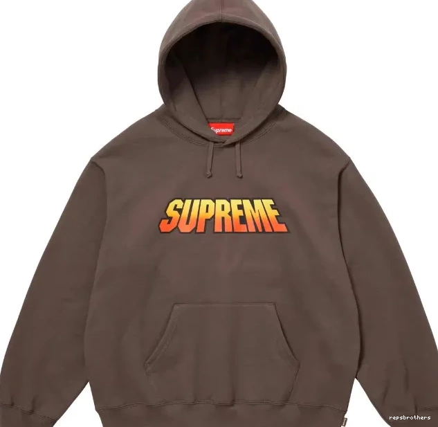 SS24 XL Black Logo Brown M HOODED L GRADIENT S Gradient Blue Hoodie 0524